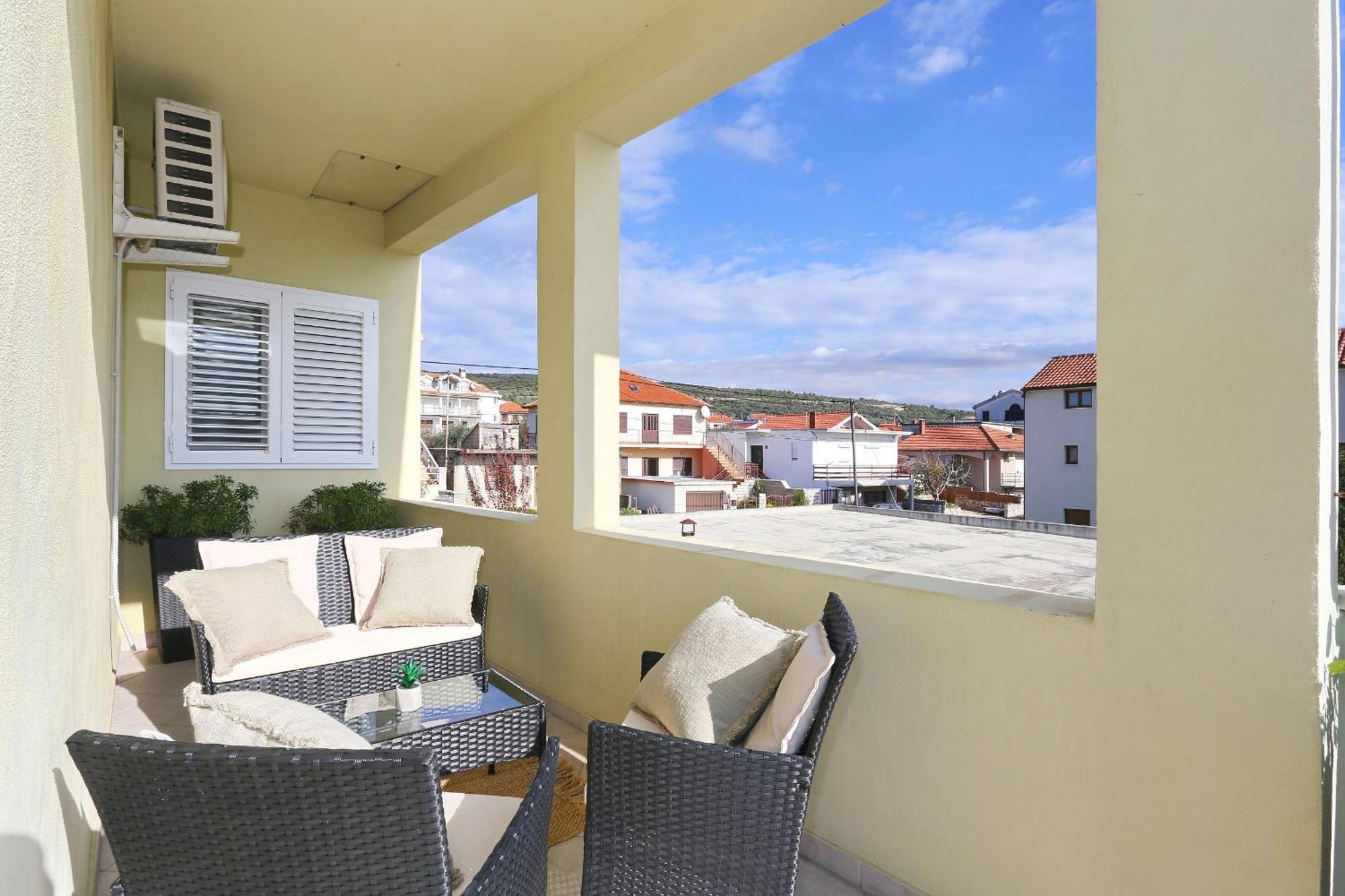 Seaview Apartment Aida Posedarje Exterior foto