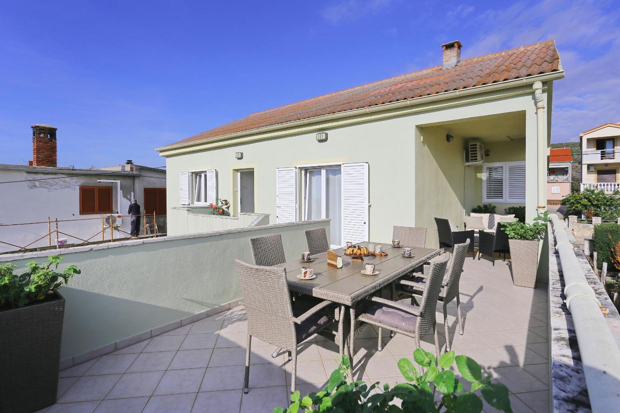Seaview Apartment Aida Posedarje Exterior foto